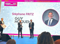 Stéphane Fritz, Président de Guy Hoquet l'immobilier, reçoit le ruban d'argent de la franchise 2025 : une distinction qui consacre la transformation de la marque